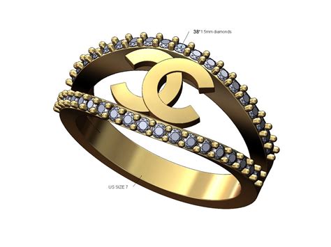 double c chanel ring|mademoiselle Chanel rings.